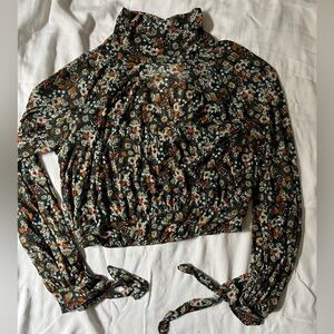 Free People All Dolled Up Blouse Size M
